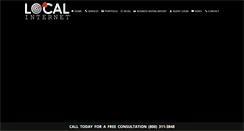 Desktop Screenshot of localinternetads.com